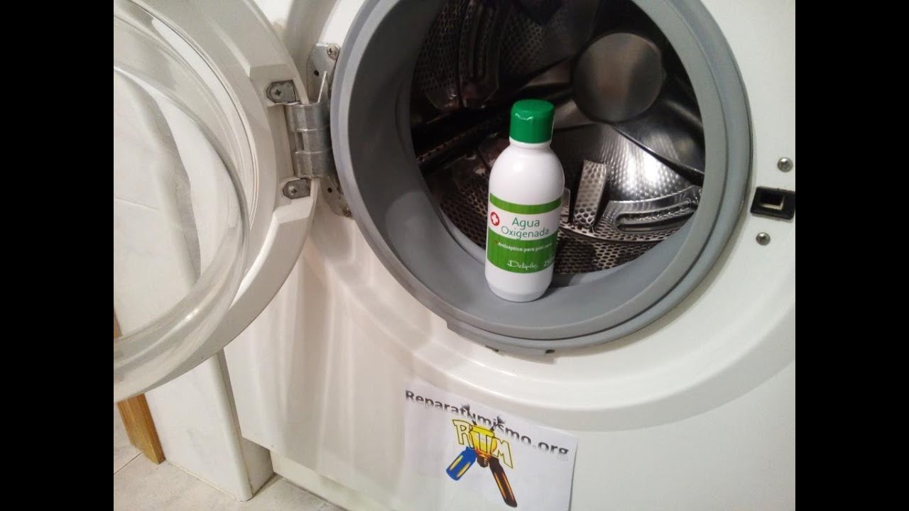 ¿Como limpiar el moho de la lavadora?